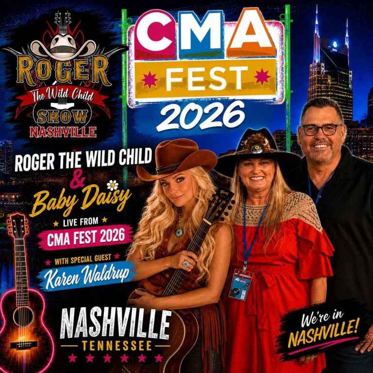 CMA Fest 2026 – Karen Waldrup I Roger The Wild Child Show